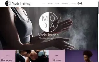 Moda Training website