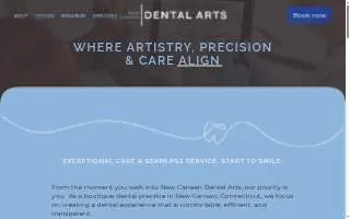New Canaan Dental Arts website