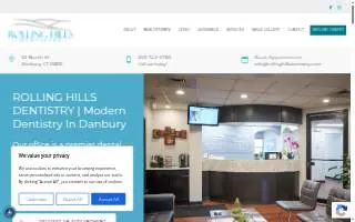 Rolling Hills Dentistry of New Canaan website