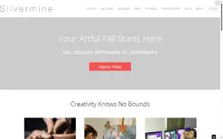 Silvermine Arts Center website