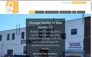 Budget Self Storage Centers website