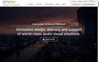 ProAV website