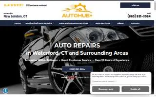 Auto Hub Plus website