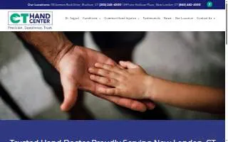 Connecticut Hand Center website