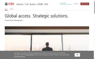 Harrison Buxton, CPM®, CTFA - UBS Financial Services Inc.