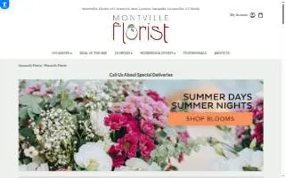 Montville Florist of New London website