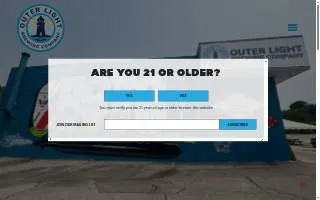Outer Light Brewing Company of New London website