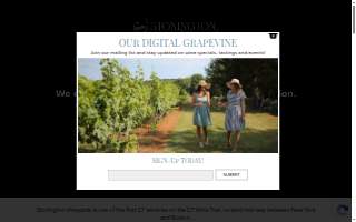 Stonington Vineyards of New London
