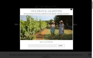 Stonington Vineyards of New London website