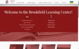 Brookfield Learning Center website