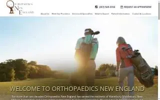 Connecticut Orthopaedics of New Milford website