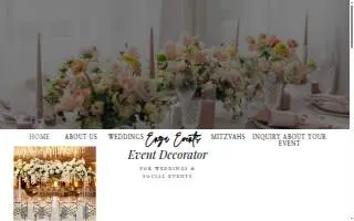 Enza Events website