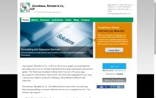 Greenhaus Riordan & Co LLP website