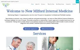 New Milford Internal Medicine website
