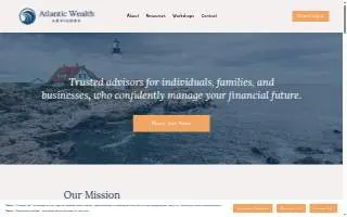 Atlantic Wealth Advisors website