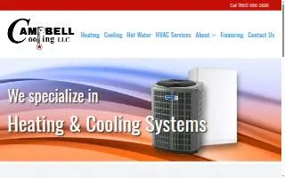 Campbell Cooling LLC website