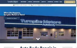 Connecticut Auto Body Shop website