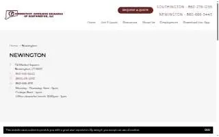 Connecticut Insurance Exchange of Newington website