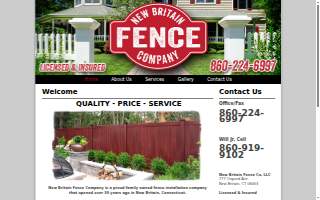New Britain Fence Co. LLC of Newington