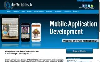 New Wave Industries Inc website