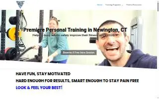 Revolution Sports Club of Newington website