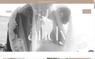 Andy Lee Photography website
