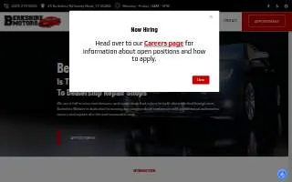 Berkshire Motors LLC website