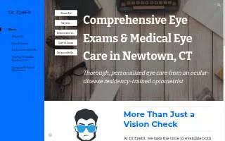 Dr. EyeFit w/ Dr. Vlad Koyfman, Ocular Disease Residency Trained Optometrist website