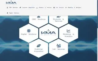Key Marketing Advantage website