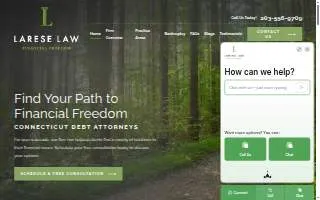 LaRese Law of Newtown website