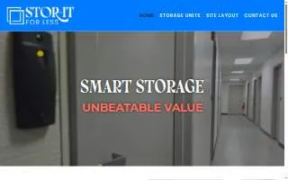 Stor It For Less website