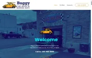 Buggy Car Wash and The Barking Bath website