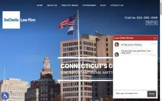 DeChello Law Firm LLC website