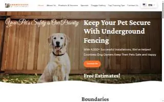 Connecticut Pet Containment LLC website