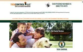 Connecticut Tick Control, LLC website