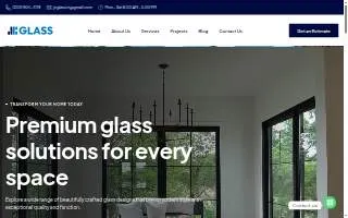 JC Glass CT website