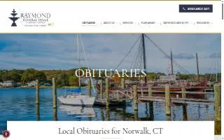 Raymond Funeral Home website