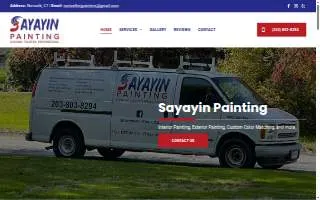 Sayayin Painting LLC website