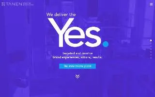 Tanen Directed Advertising website