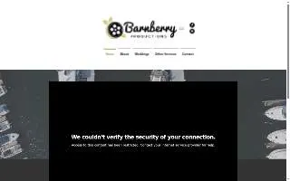 Barnberry Productions, LLC website