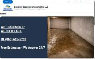 Benjamin Basement Waterproofing Llc website