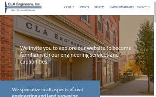 CLA Engineers Inc website
