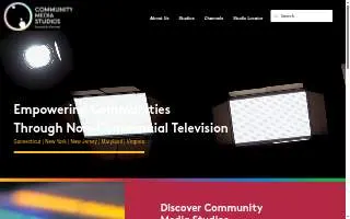 Community Media Studios - Norwich website