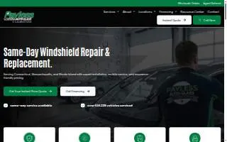 Payless Auto Glass of Norwich website