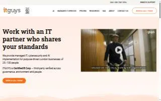 The IT Guys of Norwich website