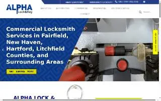 ALPHA Lock&Key Locksmith of Orange website