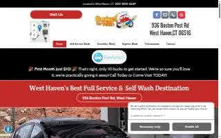 Budget Car Wash website