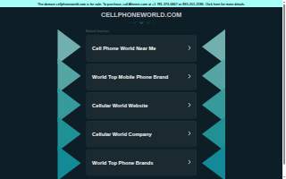 Cell Phone World