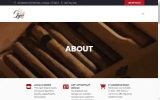Cigar and Puff Haven website