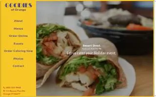 Goodies Orange Restaurant website